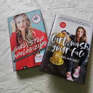 2 Hard Cover Books by Rachel Hollis